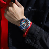 CURREN Men's Watches: Luxury Brand, Casual Steel Quartz, Business, Sporty, Waterproof, Date Chronograph - Reloj Hombre