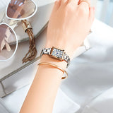 LIGE Ladies Waterproof Bracelet Watch: Rose Gold Luxury Quartz Wristwatch, Perfect Woman's Gift