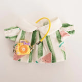 Labubu Idol Doll Spring Outing Outfit – 17cm Mini Plush Shirt & Camera Suit Accessories for Kindergarten Style