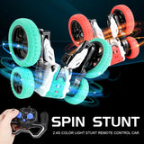 360° Drift Stunt RC Car: Double-Sided Flips, Remote Control, 4WD