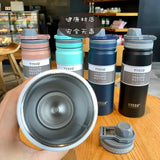 Tyeso Stainless Steel Vacuum Flask: 530/750ml Insulated Water Bottle, Travel Cup for Children, Coffee Mug Termica