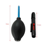 2-in-1 Cleaning Set for Digital Cameras: Cloth Brush and Air Blower, Ideal for Dust and Professional Photography Cleaning