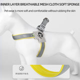 Breathable Summer Dog Harness: No-Pull Chest Strap for Small to Medium Dogs and Cats, Ideal for Travel and Walking