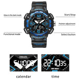 Fashionable Men's Waterproof Watch – Luxury Analog and Digital Timepiece for Sports and Military Use | Top Wristwatch for Men