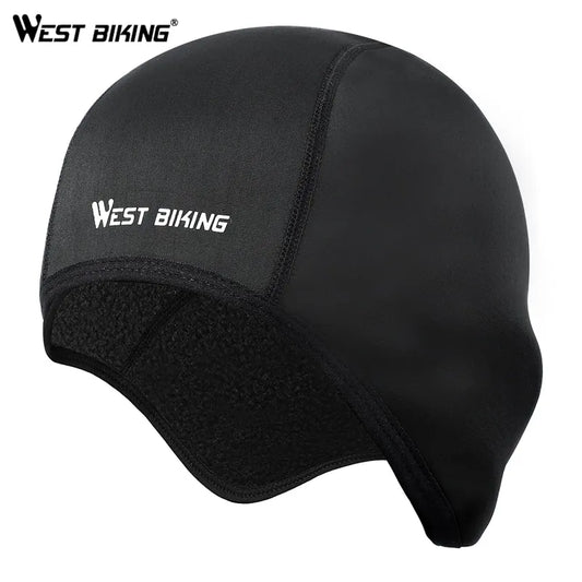 Windproof Thermal Cycling Cap: Thermal Helmet Liner for Men and Women, Ideal for Skiing, Running, and MTB Cycling