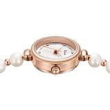 Stylish Women's Watch with Premium Natural Mother-of-Pearl Bracelet, Quartz Movement Wristwatch - Perfect Gift