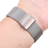 Stainless Steel Mesh Watch Strap – Unisex Replacement Bracelet in 16mm, 18mm, 20mm, and 22mm Sizes | Available in Various Colors with Quick Release Feature