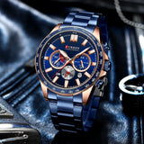 CURREN Brand Luxury Business Multifunctional Men's Quartz Chronograph: Classic Fashion, Sports, Luminous Clock - Montre Homme