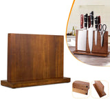 Magnetic Knife Block Holder Rack – Strong Magnetic Stand with Enhanced Magnets for Multifunctional Kitchen Storage