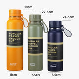 Stainless Steel Sport Vacuum Flask: Available in 650ML, 850ML, and 1100ML, Ideal for Outdoor Activities