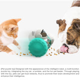 Interactive Tumbler Dog Treat Toy: Suitable for Small and Large Dogs, Promotes Slow Food Feeding, Enhances IQ Training