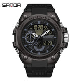 Top Luxury Men's Waterproof Sport Watch – Digital Chronograph Quartz Wristwatch with Date Display