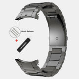 Titanium Metal Strap for Galaxy Watch 5 Pro & Watch 4 Series, Various Sizes