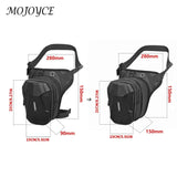 Motorcycle Expandable Drop Leg Side Bag: Waterproof Hip Pack with Mobile Phone Purse