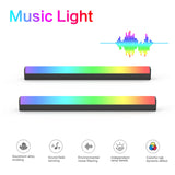 Smart RGBIC LED Light Bar with Music Sync, Compatible with Alexa, Perfect for Ambient Lighting on Gaming TV, PC Monitor, and Desk