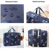 Foldable Nylon Travel Bags: Large capacity, waterproof handbags for women and men. Perfect for organizing and packaging clothes