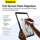 Baseus Touch Pen with Magnetic Design for iPad, Compatible with Apple Pencil, Palm Rejection, Designed for Tablets including iPad Pro