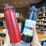 Portable Thermos Bottle: 304 Stainless Steel Water Bottle, Double Wall Vacuum Flask, Insulated Tumbler, Ideal for Travel