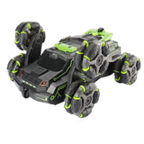 RC Stunt Car with Six Music-Lighting Modes and Swinging Arm Control