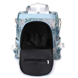 Womens' Leisure Backpack: Shoulder Bag with Anti-Theft Features, Ideal for Travel and Gift