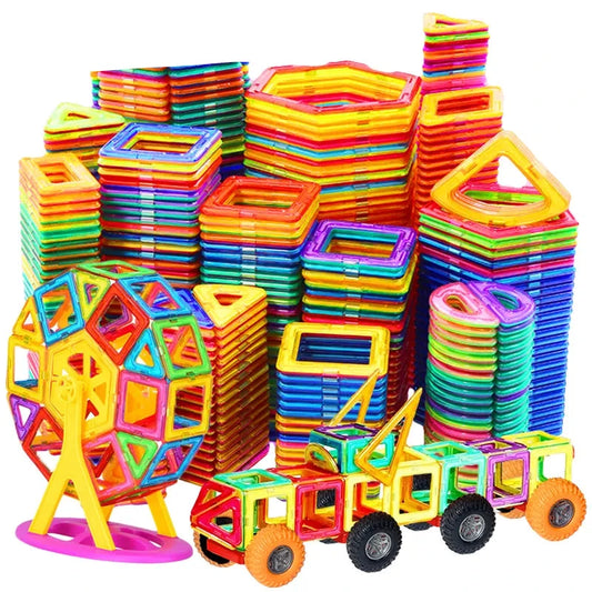 Big Size Magnetic Toys for Kids: Constructor Set for Boys, Building Blocks with Magnets