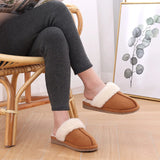 Women and Girls Fluffy Fur Slippers Winter Warm Indoor House Shoes Unisex Fashion with Padded Soft Non-Slip Soles