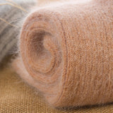 Women's Winter Wool Socks: Super Thick, Solid Sheep Wool for Warmth Against Cold and Snow, Soft and Cozy, 1 Pair