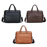 Men's One-Shoulder Document Bag, Cross Body, Large Capacity, New Casual Trend