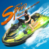 High-Speed Electric RC Motorboat: 2.4G Remote Control, Light, Fun Water Toy