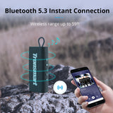 Tronsmart Bluetooth 5.3 Trip Speaker - Portable Dual-Driver Speaker with IPX7 Waterproofing, True Wireless Stereo