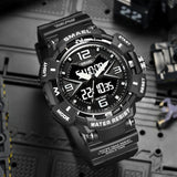 Fashionable Men's Waterproof Watch – Luxury Analog and Digital Timepiece for Sports and Military Use | Top Wristwatch for Men