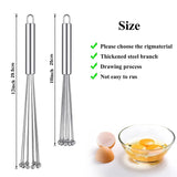 Stainless Steel Wire Egg Whisk – Manual Kitchen Beater for Cooking & Blending | Durable Ball Whisk Mixer