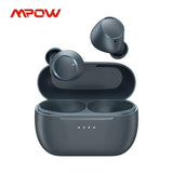 Mpow M13 Bluetooth Wireless Earbuds: Punchy Bass, IPX8 Waterproof, 28-Hour Playtime, TWS Sports Earphones for Gym