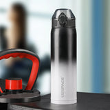 500ml Thermos Stainless Steel Bottle: Made from 316 Double Vacuum Flask Stainless Steel, Features Gradient Color Design