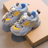 Breathable Mesh Toddler Shoes for Boys and Girls, Available in Sizes 21-36, Featuring Non-slip Soles