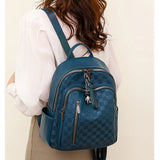 Stylish Women's PU Leather Backpack: Versatile Shoulder Bag Perfect for Leisure, Travel, Work, and Gifting