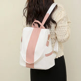 Stylish Small Leather Backpack for Women: Fashionable Shoulder Bag with Anti-Theft Features, Perfect for Casual Fashion