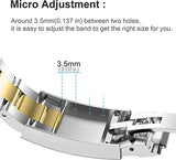 Premium Stainless Steel Link Bracelet for Apple Watch - Ultra Band 49mm, 45mm, 44mm, 40mm, 41mm, 38mm, 42mm