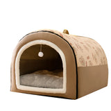 Winter Warm Large Dog Nest: Removable and Washable Dog Bed, Seasonal Pet House for Big Dogs and Cats