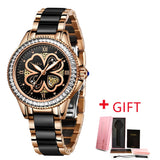 Luxury Brand Ceramics Bracelet Women's Watch: Fashionable Dress Clock, Ideal Gift for Women