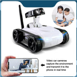 WiFi FPV RC Car with Mini HD Camera: Remote Control Robot Tank, iOS/Android App, Wireless Toy