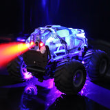 2.4GHz Dual RC Car with Lights, Music, Stunts - Great Kids' Gift