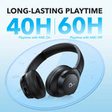 Anker Soundcore Q20i: Hybrid Active Noise-Canceling Wireless Over-Ear Headphones with 40H ANC Playtime