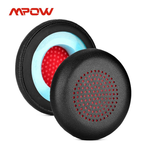 Mpow Headsets Replacement Ear Cushions for MPOW HC5 HC6 Headphones Soft Protein Leather Memory Ear Cushions Breathable Foam Earpads