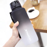 UZSPACE 1500ml Sports Water Bottle: Features Time Marker, Large Capacity, Portable and Leak-Proof Design, Ideal for Outdoor Travel