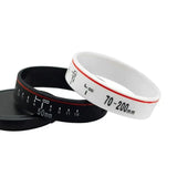 Silicone Camera Lens Wristband Bracelet - Unisex Lovers' Gift, Canon Camera Photo Studio Accessory