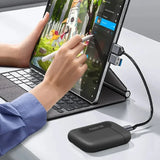 USB 3.1 External SSD: Portable Hard Drive, Available in 1TB and 2TB, Compatible with Laptops, PCs, Desktops, and Phones