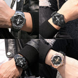 RUIMAS Luxury Quartz Sport Casual Men's Watch: Casual Timepieces with Unique Design, Waterproof Feature