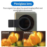 37MM CPL Filter Circular Camera Accessories With Clip Portable Professional Polarizer Wide Angle Mobile Phone Lens Universal