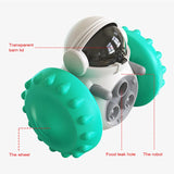 Interactive Tumbler Dog Treat Toy: Suitable for Small and Large Dogs, Promotes Slow Food Feeding, Enhances IQ Training